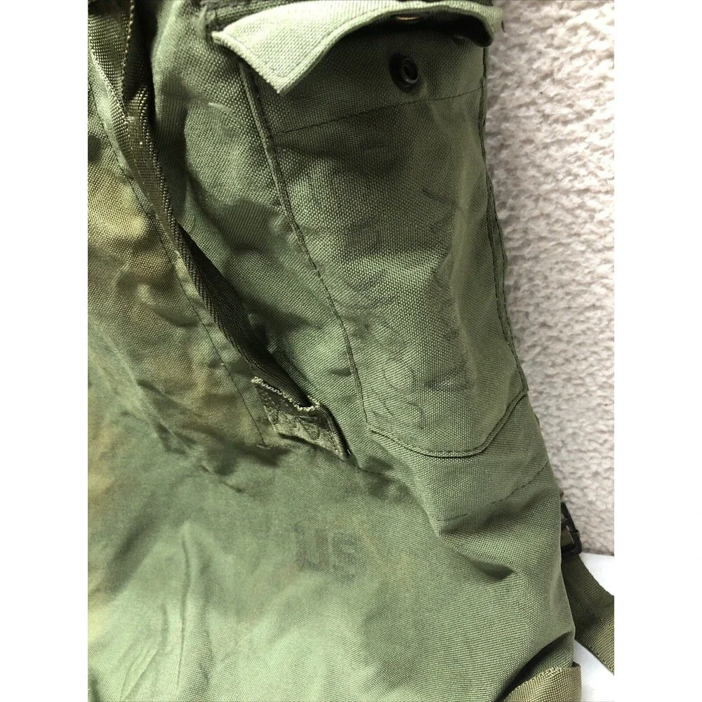 US Military Duffel Bag OD Nylon Type II with 2 Straps Cargo Backpack